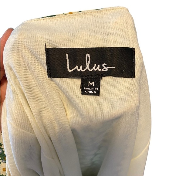 Lulus Green Floral Print Midi Dress - Picture 10 of 12